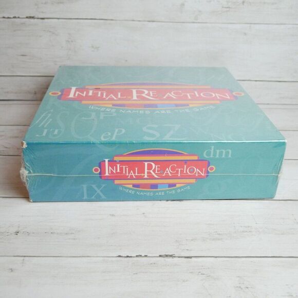 Initial Reaction Where The Names Are The Game Adult Board Game NEW Read Desc - Picture 8 of 8